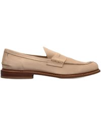 Brunello Cucinelli - スエード ローファー - Lyst