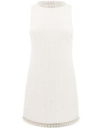 Alice + Olivia - Robe courte Coley à ornements - Lyst