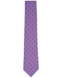 Ferragamo - Heart-print tie - Lyst