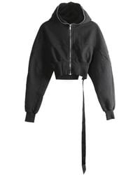 Rick Owens - Sudadera Con Capucha Y Cremallera - Lyst