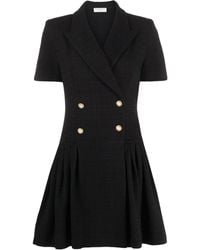 Sandro - Double-breasted Mini Dress - Lyst