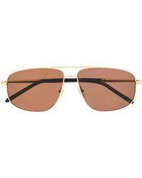 Montblanc - Square-Frame Sunglasses - Lyst