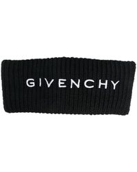 Givenchy - Stirnband mit Logo-Stickerei - Lyst