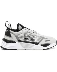 EA7 - Ace Runner Mesh Sneakers - Lyst