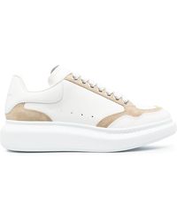 Alexander McQueen - Zapatillas de dos tonos con cordones - Lyst