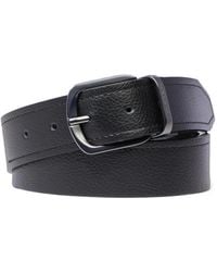 Piquadro - Grained Leather Belt - Lyst