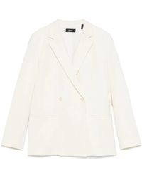 Theory - Double-Breasted Blazer - Lyst