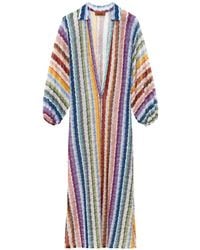 Missoni - Zig-Zag Maxi Dress - Lyst