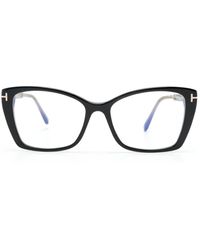 Tom Ford - Cat-Eye Frame Optical Glasses - Lyst