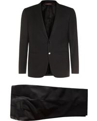 Canali - Logo-patch Suit - Lyst