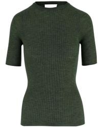 Sa Su Phi - Short-Sleeved Ribbed T-Shirt - Lyst