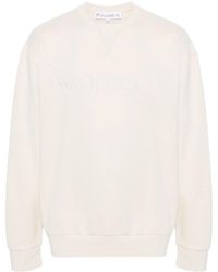 JW Anderson - Logo-Embroidered Cotton Sweatshirt - Lyst