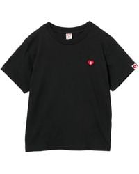 AAPE BY A BATHING AP - Heart-Patch T-Shirt - Lyst