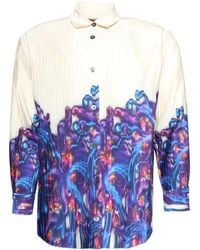 Casella Meyer - Overhemd Met Print - Lyst