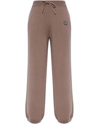 KENZO - Drawstring Logo-Patch Trousers - Lyst