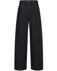 Calvin Klein - Logo-Patch Baggy Jeans - Lyst