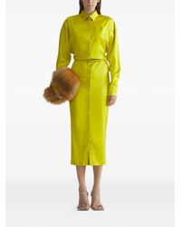 Mugler - Buttoned Shirt Dress - Lyst