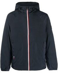 Tommy Hilfiger - Hooded Jacket With Textured Design - Lyst