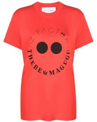 AZ FACTORY - X Thebe Magugu Logo-Print T-Shirt - Lyst