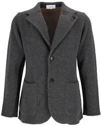 Lardini - Veste En Maille À Simple Boutonnage - Lyst