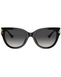 Jimmy Choo - Logo-Plaque Sunglasses - Lyst