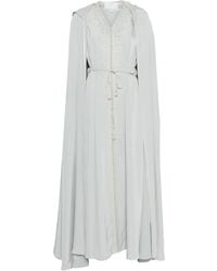 Reem Al Dhaheri - Embroidered Hooded Kaftan Set - Lyst