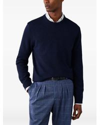Hackett - Patch-Detail Crew-Neck Sweater - Lyst