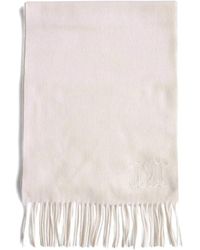 Max Mara - Écharpe À Logo Brodé - Lyst