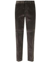 Seventy - Pantalon Droit En Velours Côtelé - Lyst