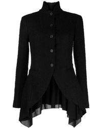 Forme D'expression - Stand Up-collar Button-up Jacket - Lyst