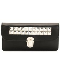 Comme des Garçons - Studded Leather Wallet - Lyst