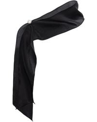 MANURI - Donna Silk Scarf - Lyst