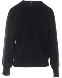 Liu Jo - Button-Detail Shoulder-Tab Sweater - Lyst
