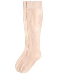 Valentino Garavani - Floral Lycra Knee-High Socks - Lyst