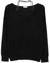 Brunello Cucinelli - Vネック セーター - Lyst