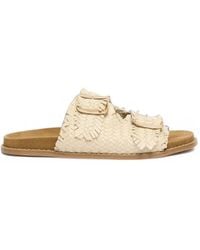 Pennyblack - Woven Buckle-Fastening Sandals - Lyst