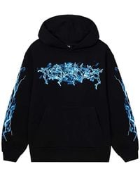 REVENGE - Lightning-Print Hoodie - Lyst