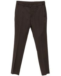 Berwich - Pressed-Crease Tailored Trousers - Lyst