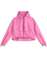Khrisjoy - Giacca Con Cappuccio E Zip - Lyst