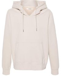 Zadig & Voltaire - Logo-embroidered Papercut-print Hoodie - Lyst