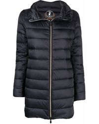 Save The Duck - Padded Zip-up Coat - Lyst