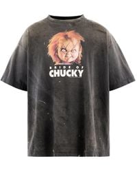 SAINT Mxxxxxx - X Cky Bride Of Chucky-Print T-Shirt - Lyst