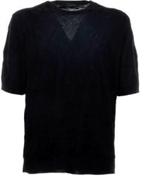 Tagliatore - Short-Sleeved Cotton T-Shirt - Lyst