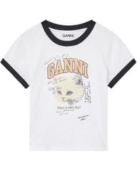 Ganni - Kitty トップ - Lyst