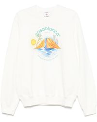 CASABLANCA - Oasis Printed Sweatshirt - Lyst