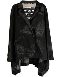 Rundholz - Asymmetric Double-Breasted Jacket - Lyst