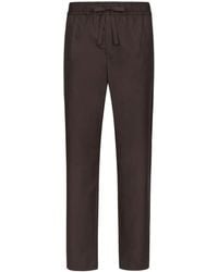 Dolce & Gabbana - Straight-Leg Cotton Trousers - Lyst