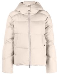 Woolrich - Detachable-Hood Padded Jacket - Lyst