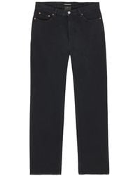 Saint Laurent - High-Rise Tapered Jeans - Lyst