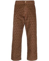 ERL - Graphic-print Corduroy Trousers - Lyst